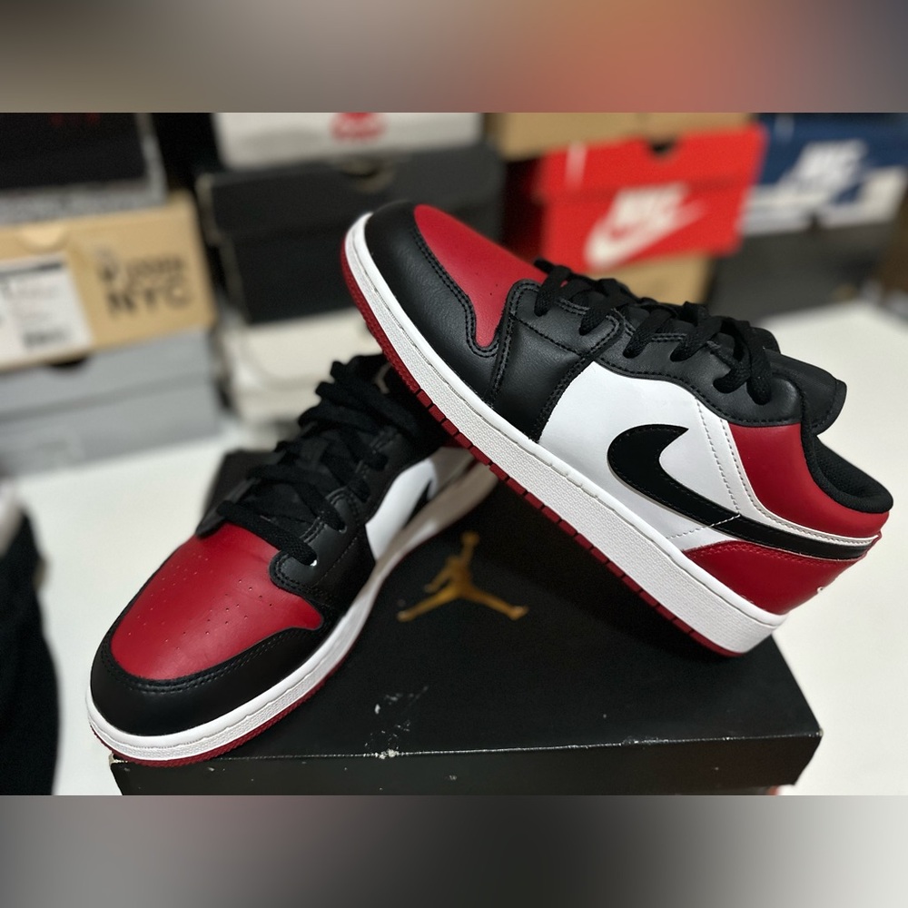 Jordan 1 Low
Bred Toe (GS)